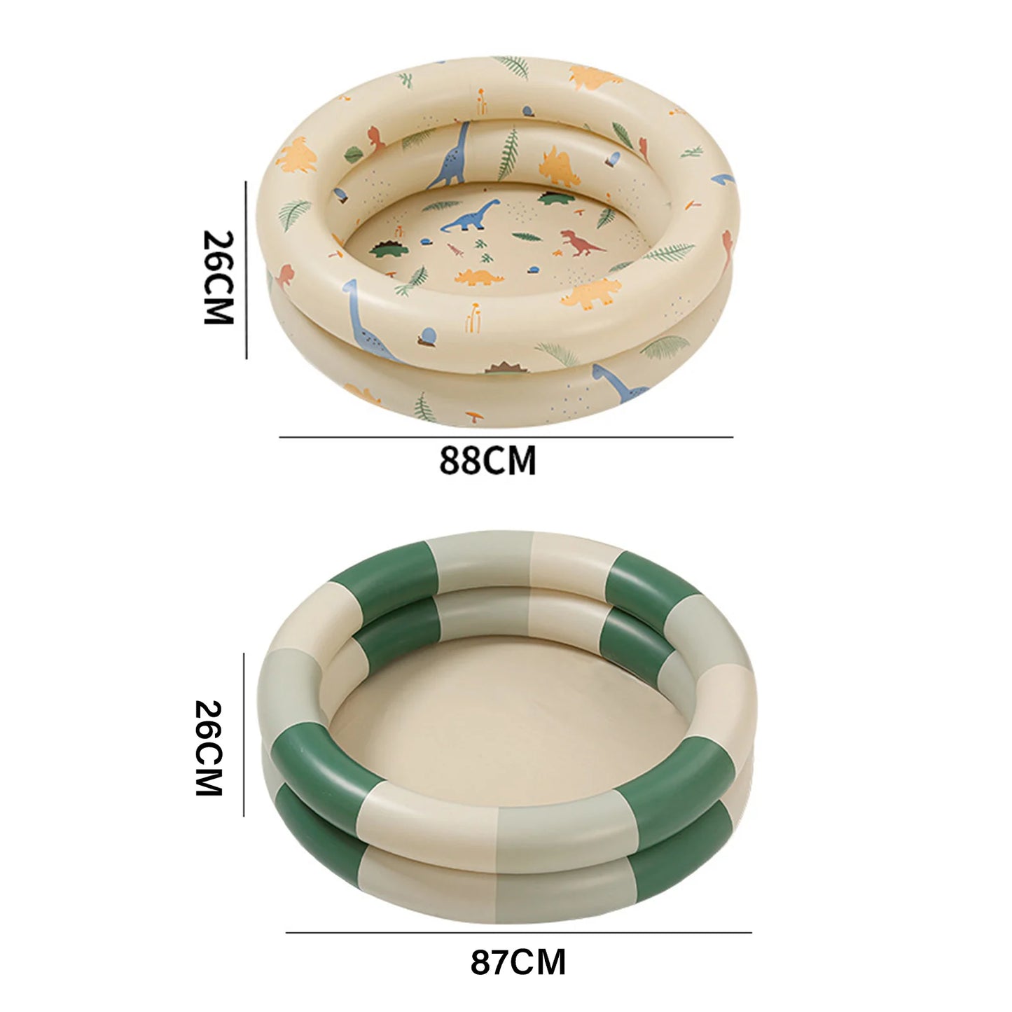 Inflatable Baby Pool – Retro Style
