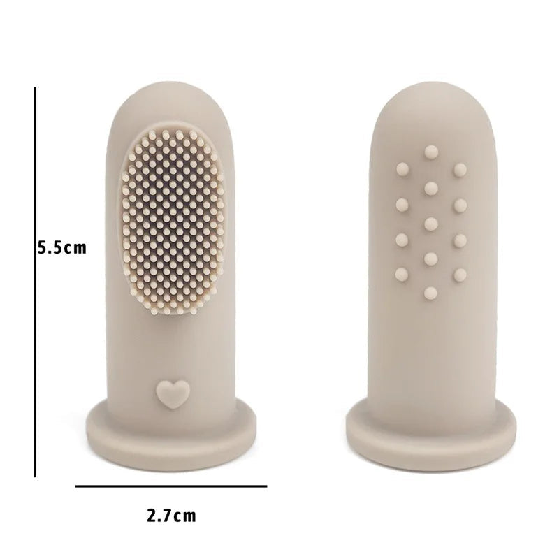 Silicone Baby Toothbrush Set — Gentle Oral Care