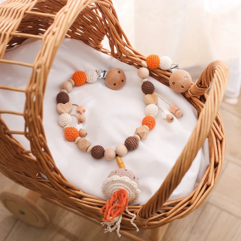 Wooden Stroller Chain — Animal Collection