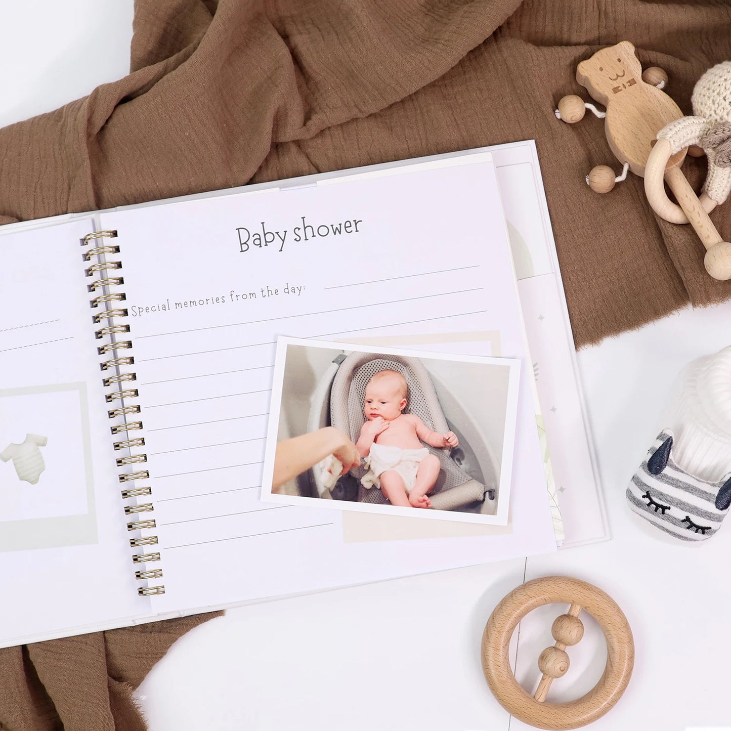 Hello Baby Memory Book — First Year Moments
