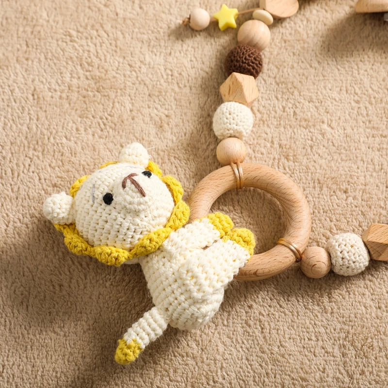 Wooden Stroller Chain — Animal Collection