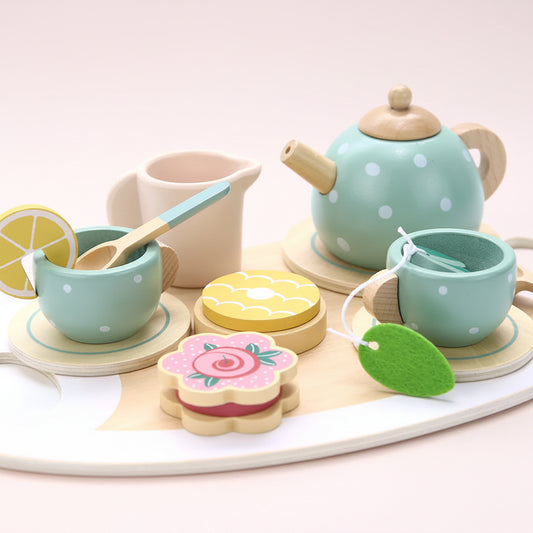 Montessori Tea Set – Wooden Playset