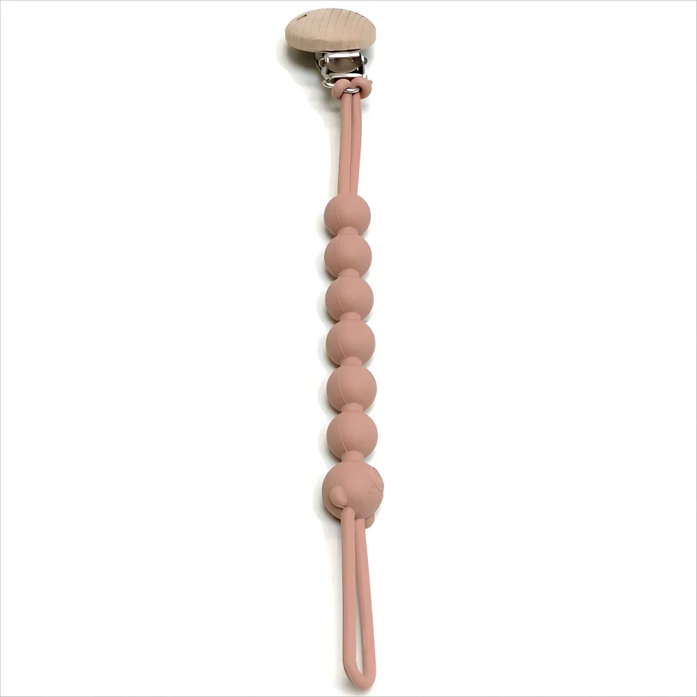 Baby Pacifier Chain - Silicone Beads