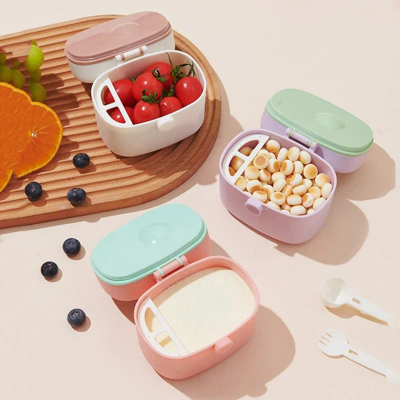 Baby Formula Dispenser Portable – Multi-Compartment