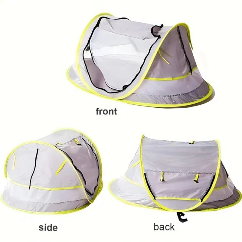 Pop-Up Beach Tent — UV Protection & Mosquito Net