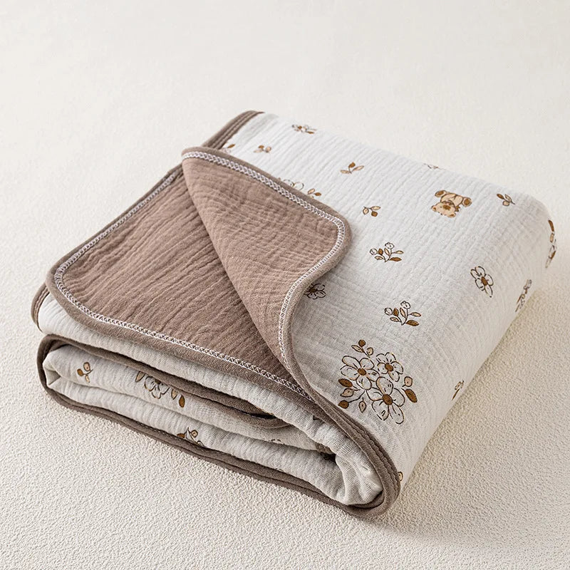 Muslin Swaddle Blanket — 4-Layer Cotton