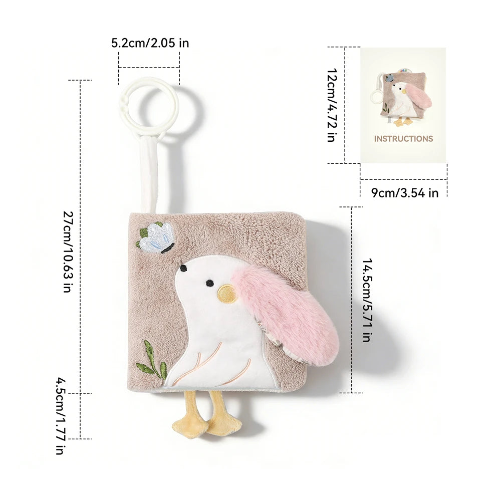 Baby Sensory Cloth Book — Crinkle & Discover