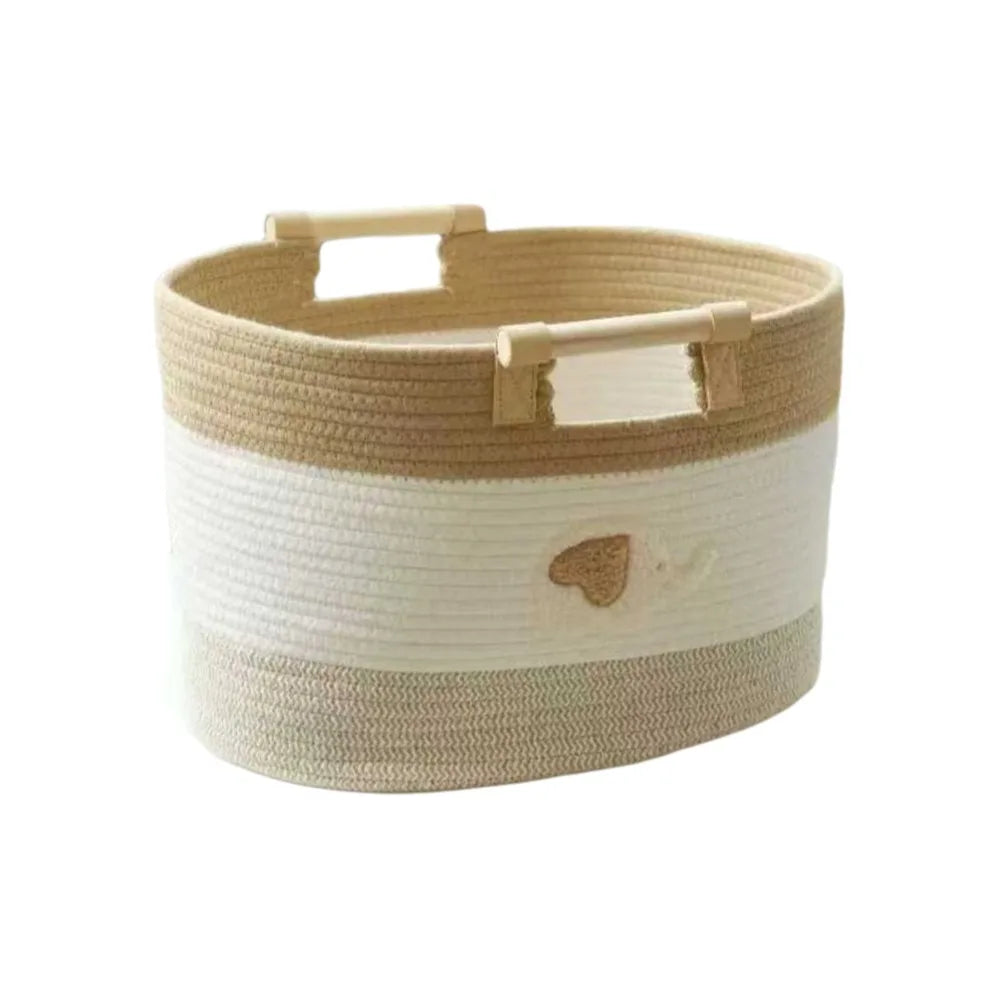 Woven Storage Basket — Animal Design