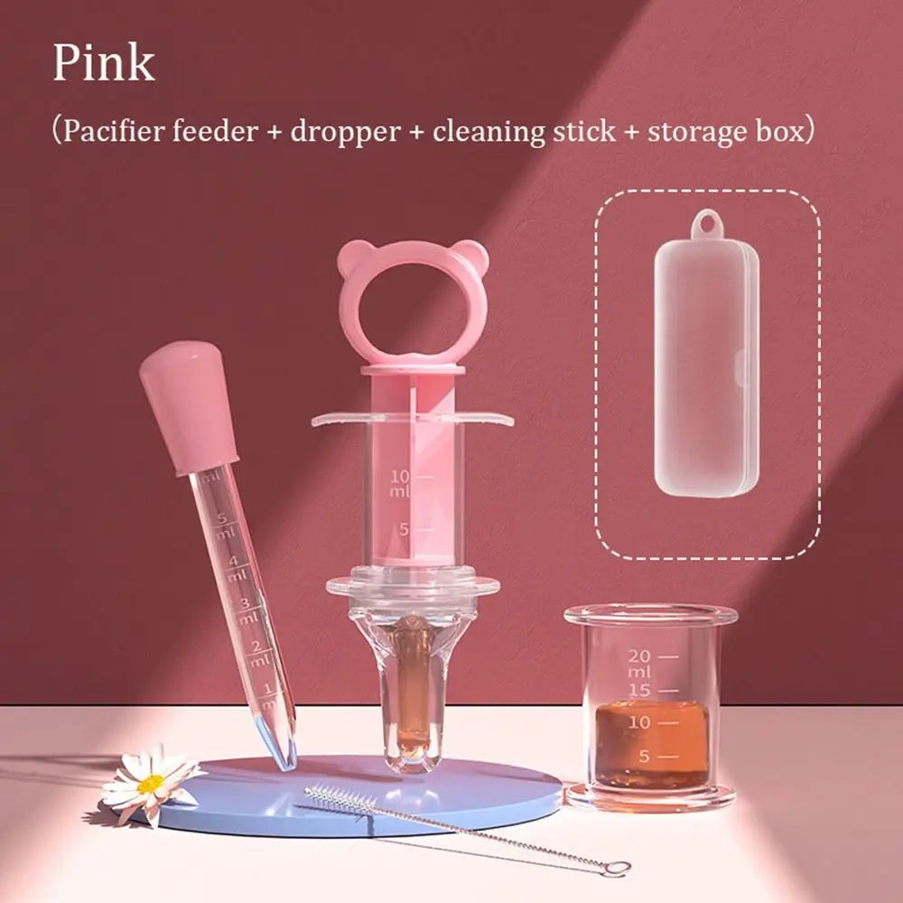 Baby Medicine Feeder Set – Silicone 4-Piece