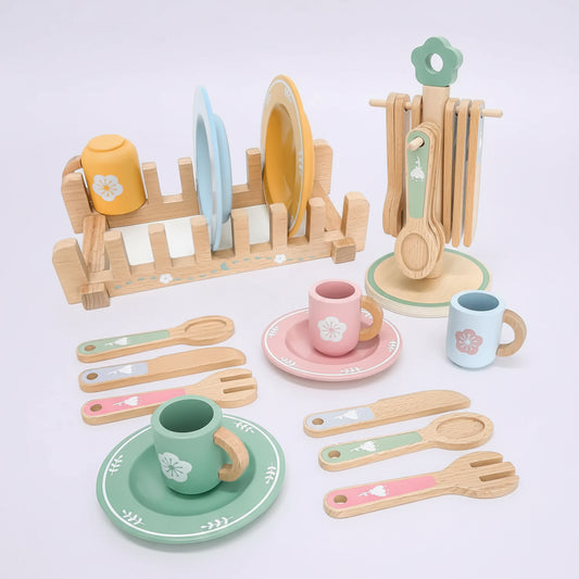Montessori Kitchen Set – 21 Pieces