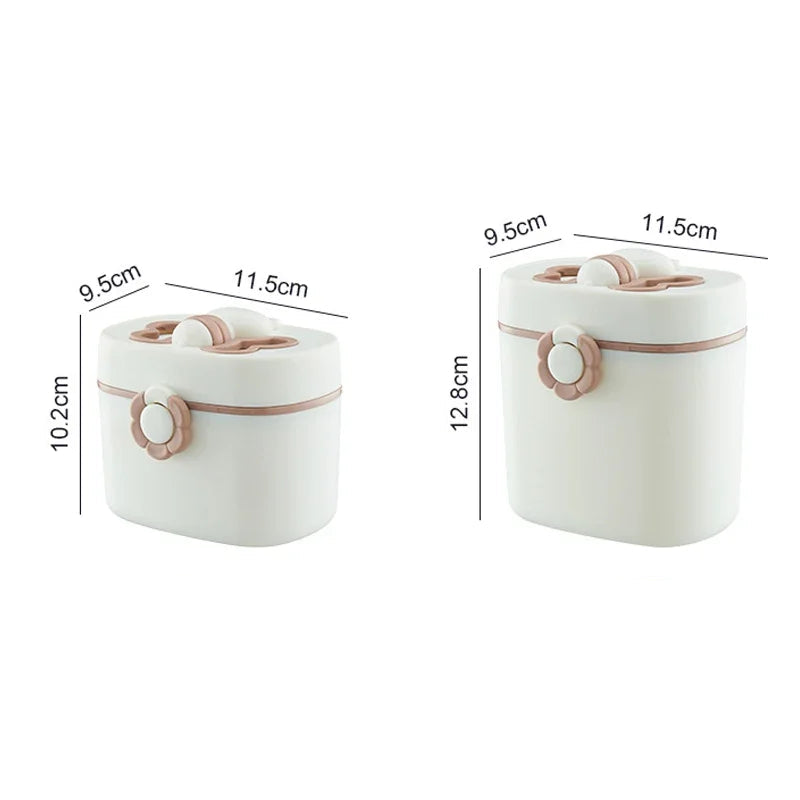 Baby Formula Dispenser Portable – Multi-Compartment