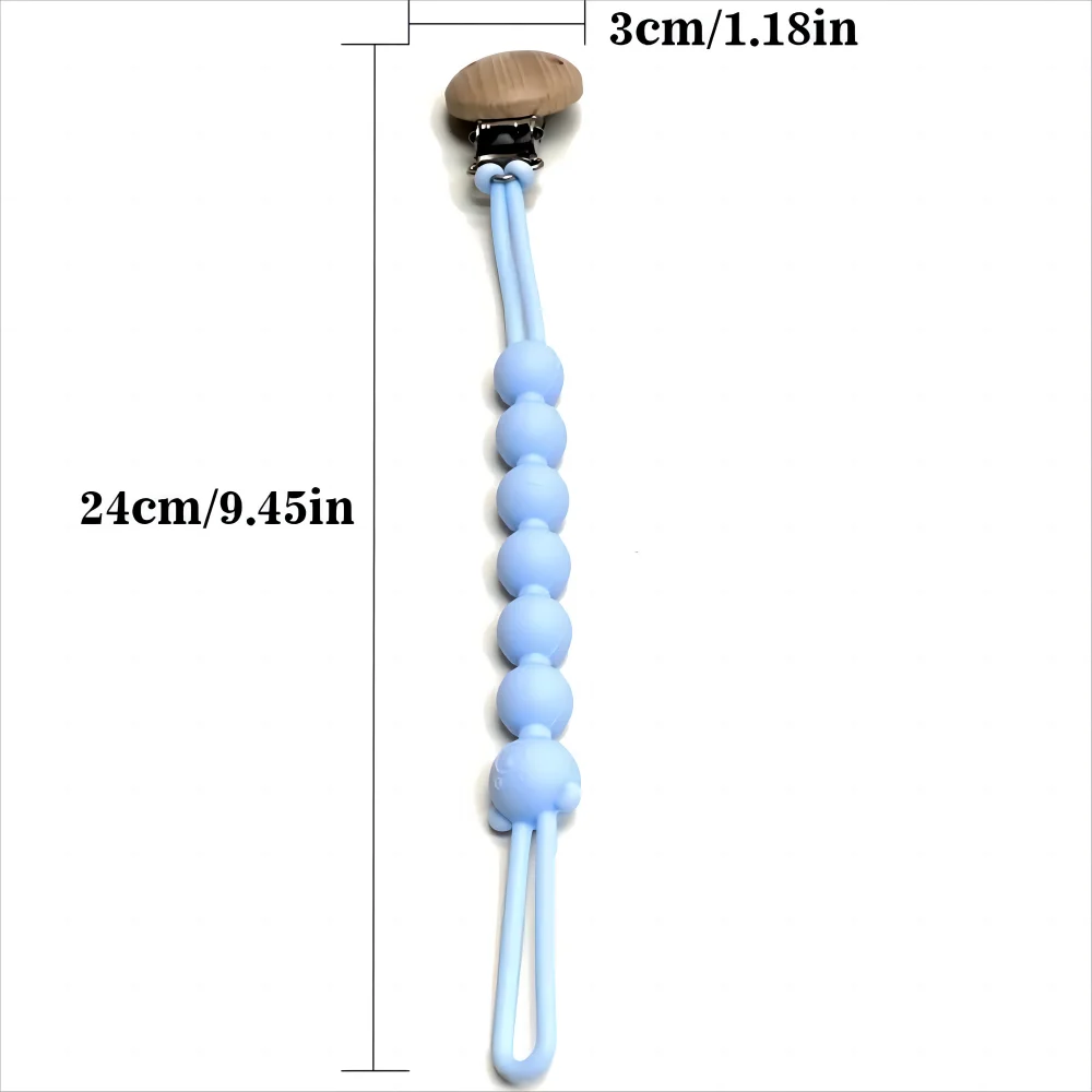 Baby Pacifier Chain - Silicone Beads