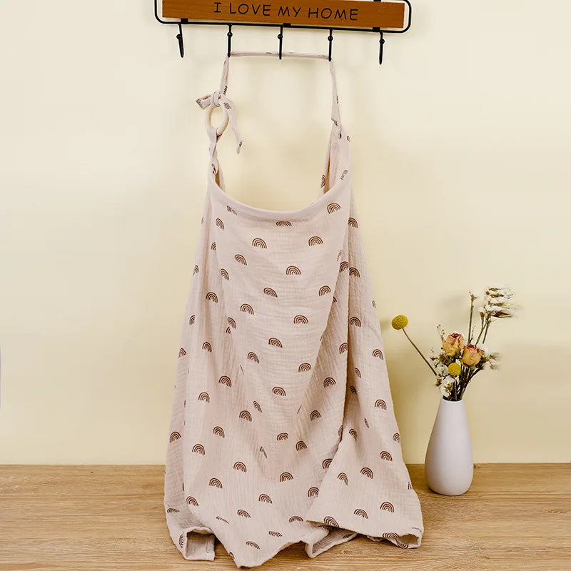 Muslin Nursing Cover — Multi-Purpose Privacy Blanket