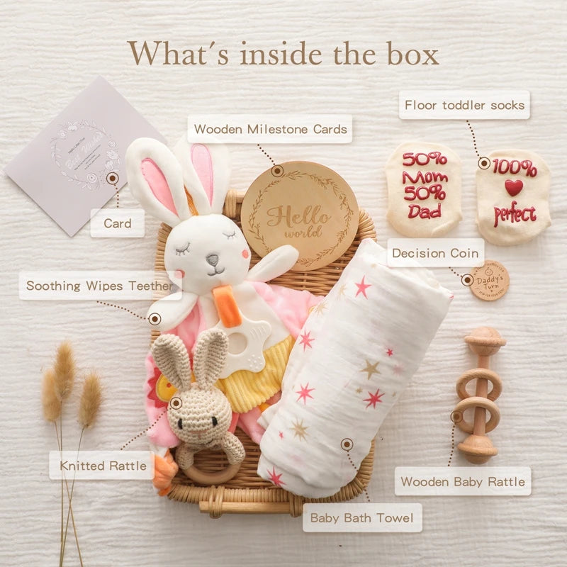 Baby’s First Moments — Wooden Gift Box