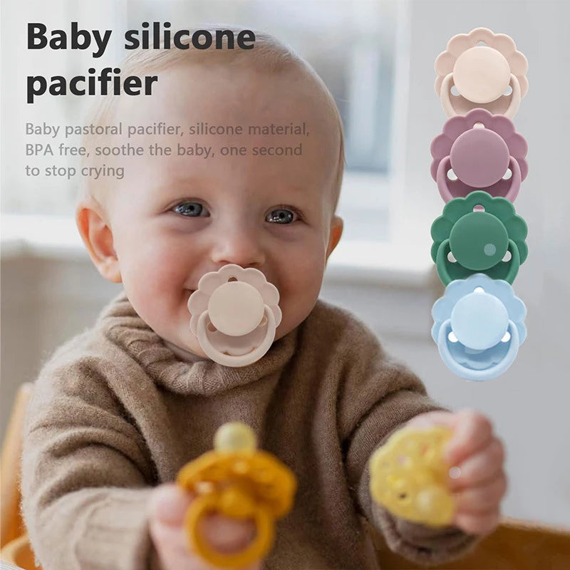 Natural Latex Pacifier — Soft & Soothing for 0-36 Months