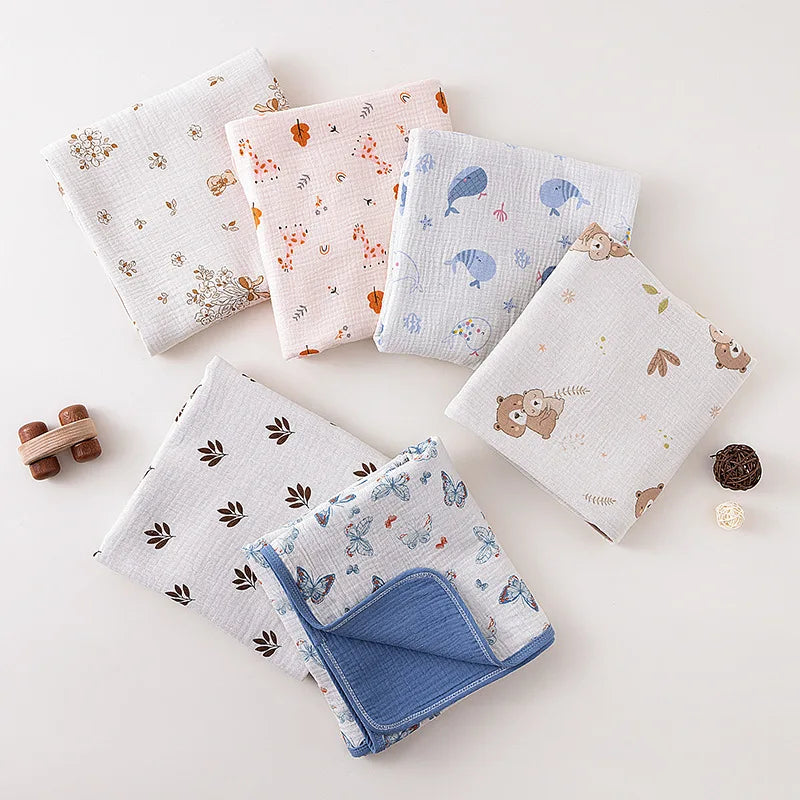Muslin Swaddle Blanket — 4-Layer Cotton