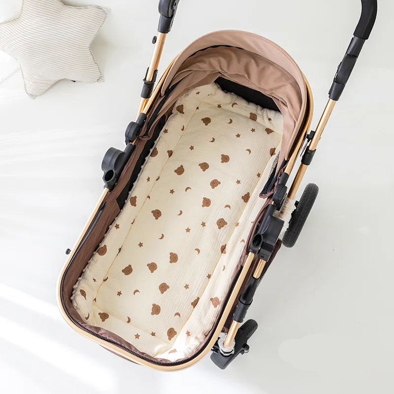 Baby Stroller Seat Liner — Soft Cotton