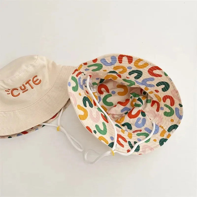 Reversible Bucket Hat - Double-Sided Sun Hat