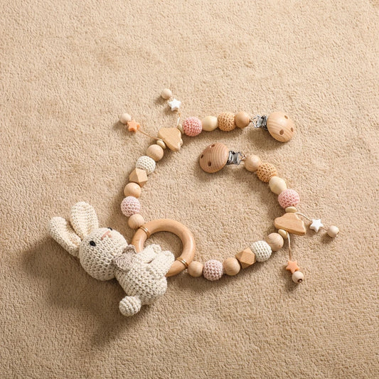 Wooden Stroller Chain — Animal Collection