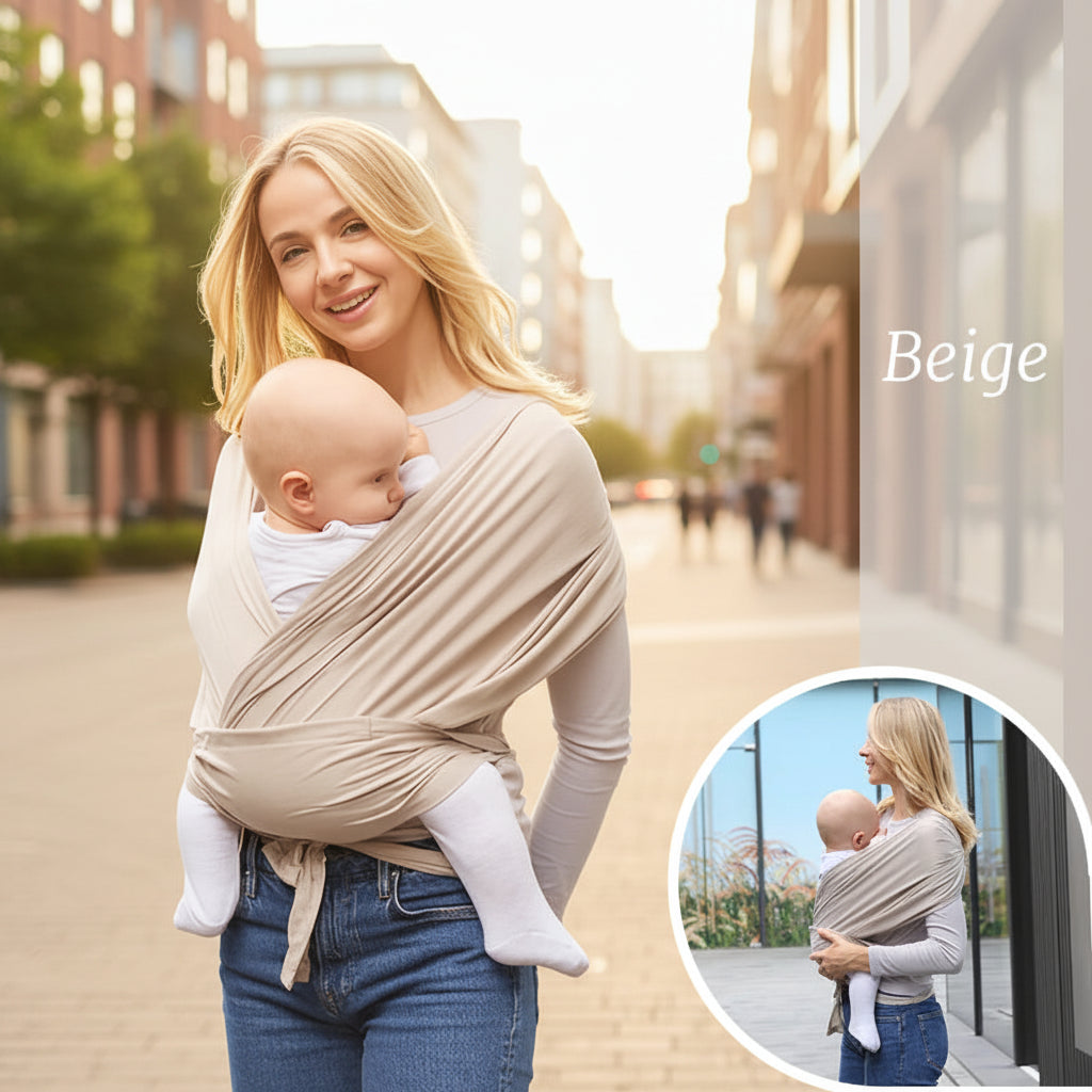 Soft Cotton Wrap — Ergonomic Carrier