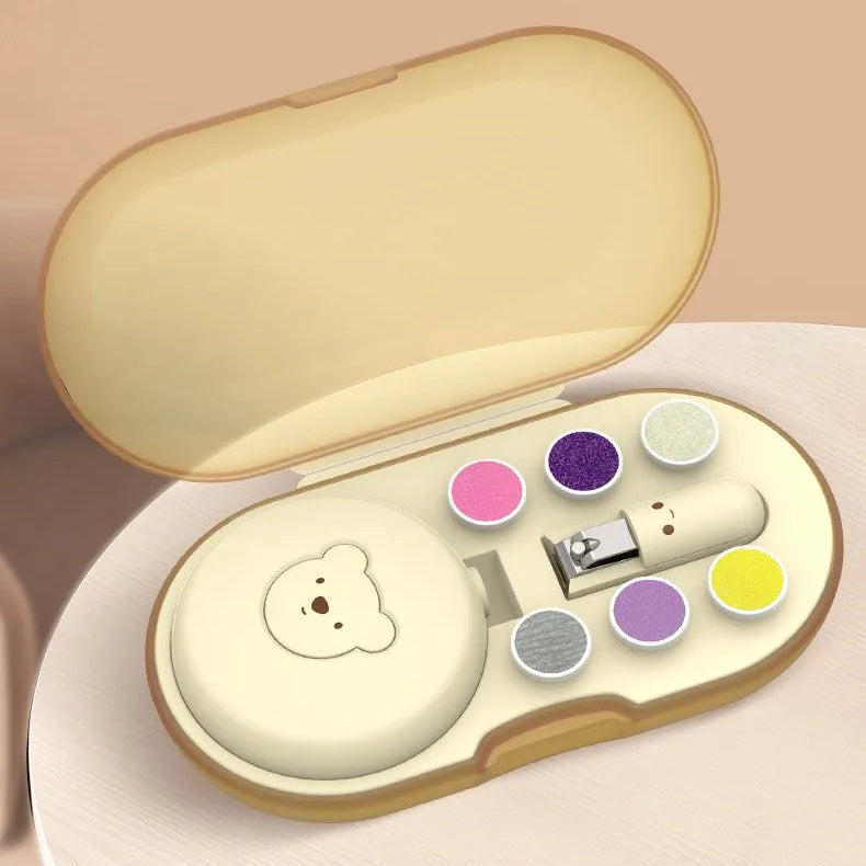 Baby Electric Nail Trimmer — 2-in-1 Bear Kit