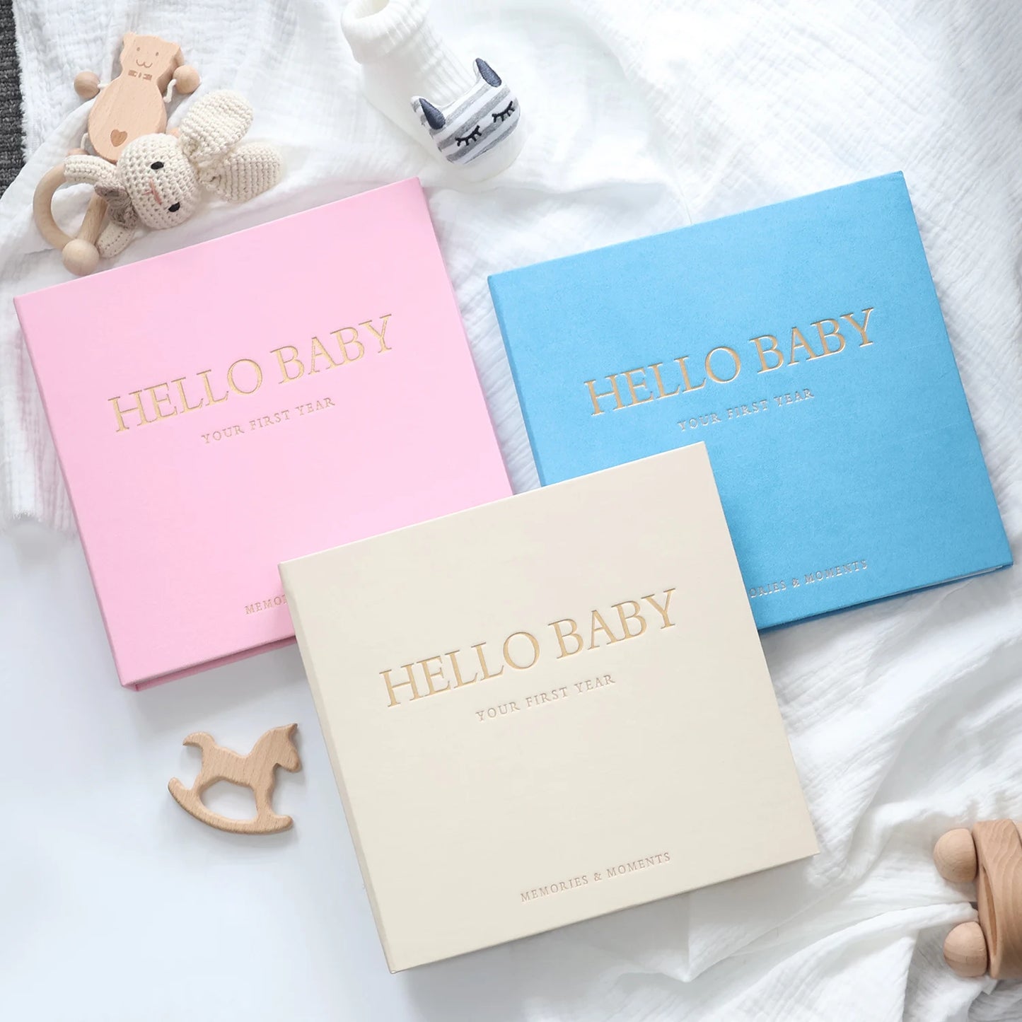 Hello Baby Memory Book — First Year Moments