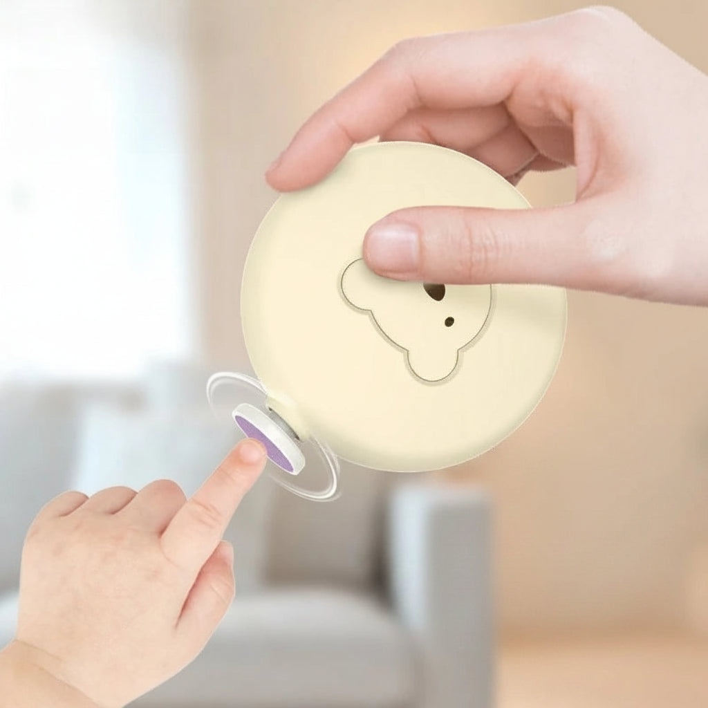Baby Electric Nail Trimmer — 2-in-1 Bear Kit
