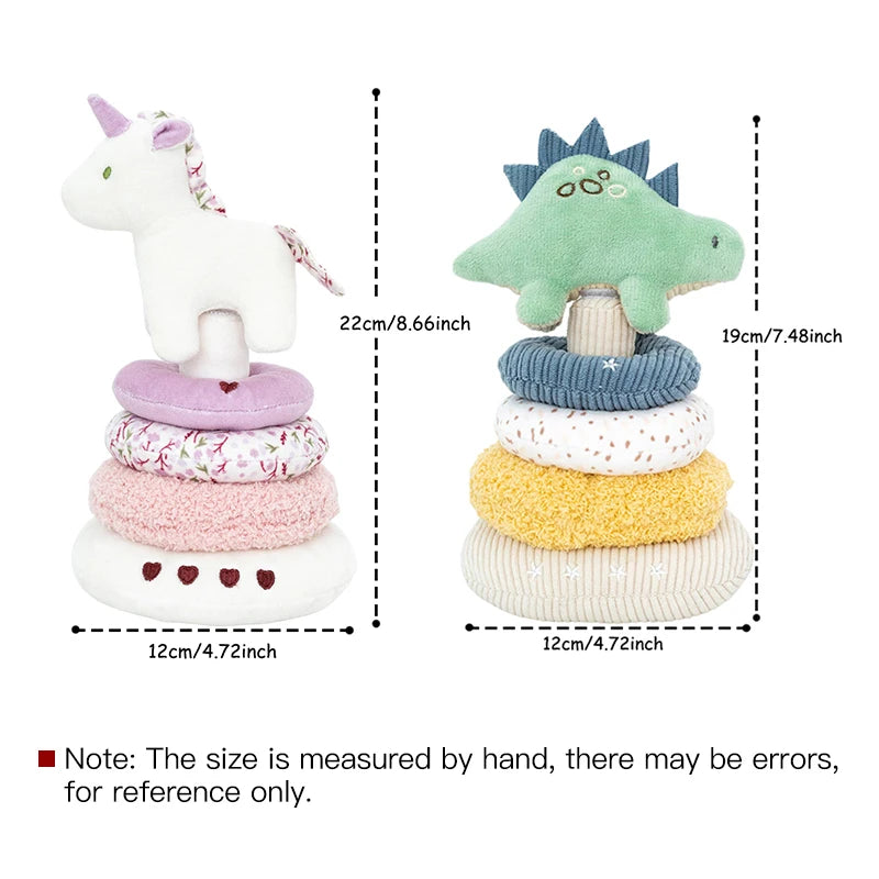 Plush Stacking Toy — Soft Sensory Play