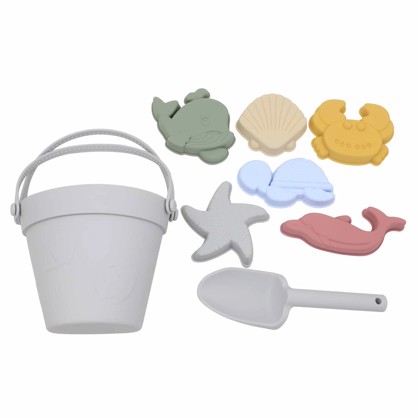 Silicone Beach Toy Set — 8 Pieces