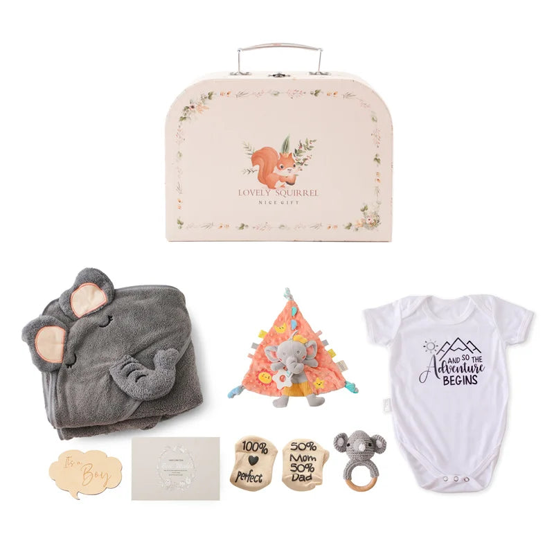 Welcome Little One — Baby Gift Suitcase
