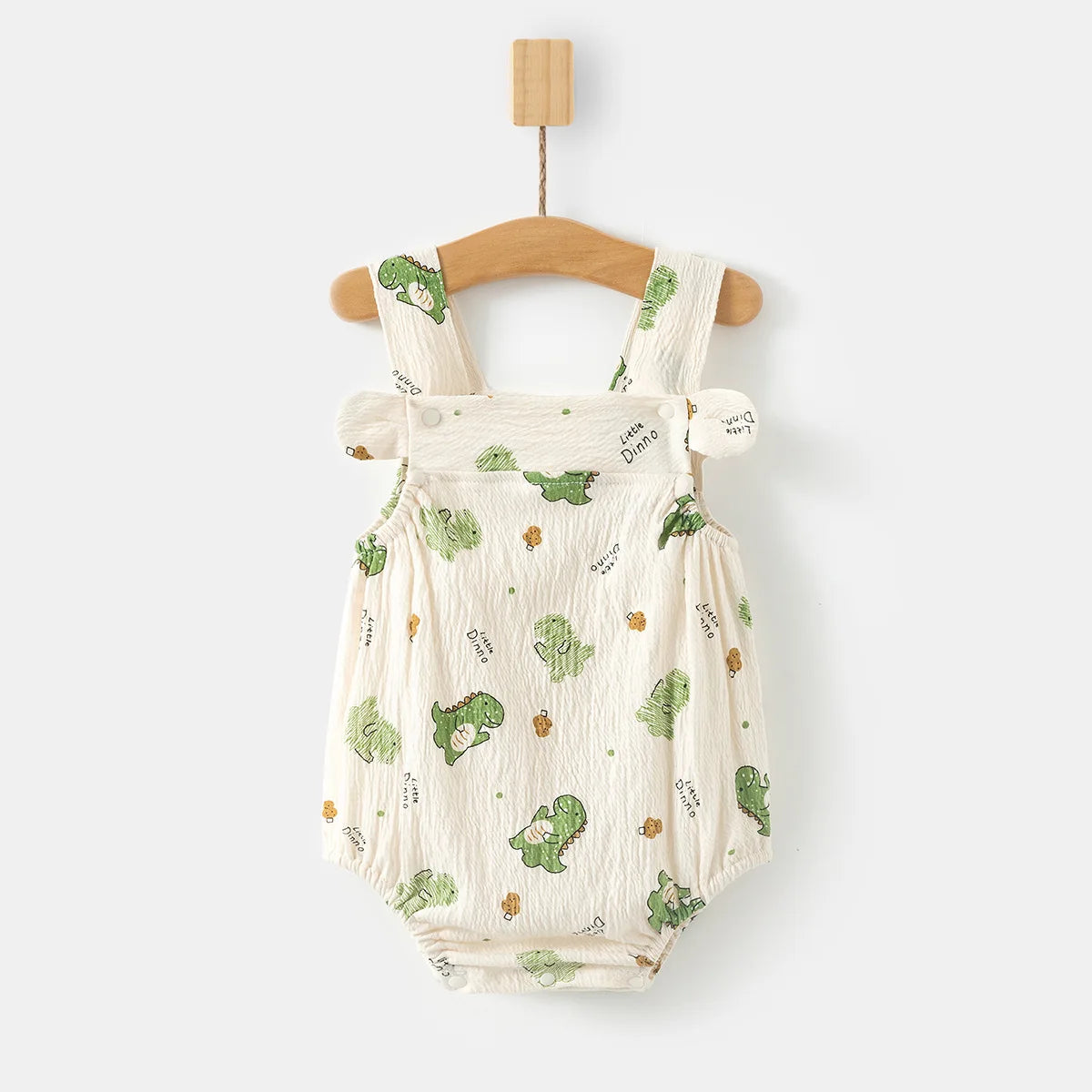 Cotton Baby Romper — Sleeveless Summer