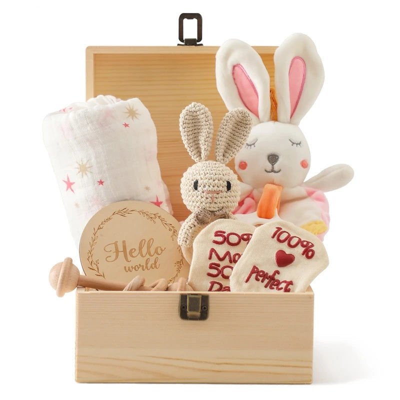 Baby’s First Moments — Wooden Gift Box