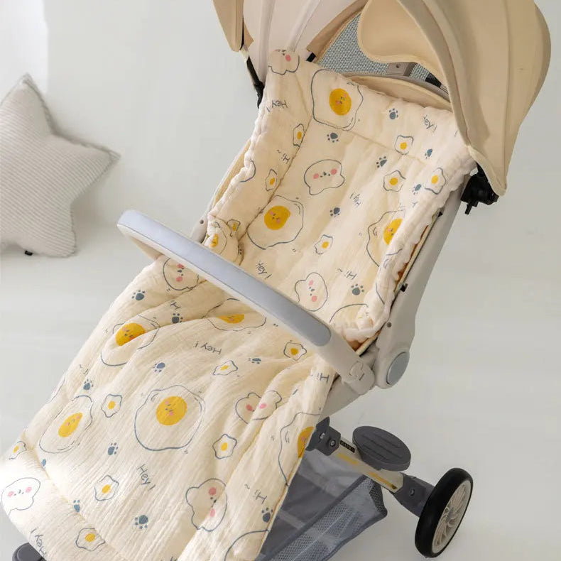 Baby Stroller Seat Liner — Soft Cotton