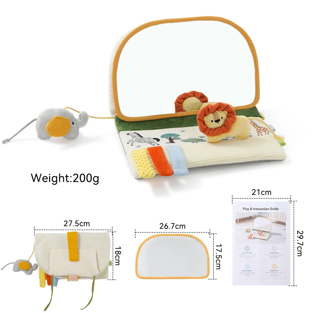 Tummy Time Sensory Set – Mirror & Toys