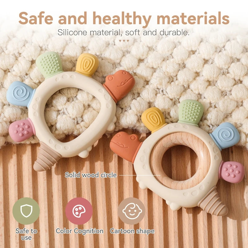 Silicone Baby Teether — Toy for Teething Relief