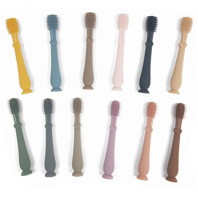Silicone Baby Toothbrush Set — Gentle Oral Care