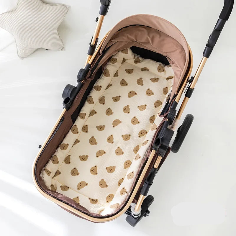 Baby Stroller Seat Liner — Soft Cotton