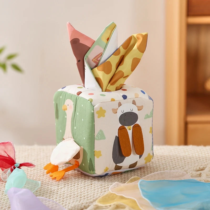 Sensory Tissue Box — Soft Sensory Play