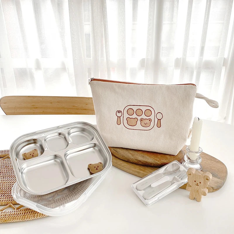 Canvas Storage Bag Set — 7-Piece Organizer Set