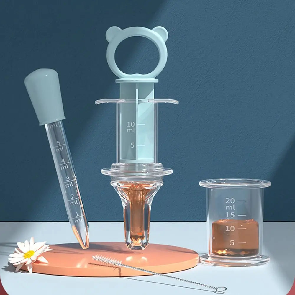 Baby Medicine Feeder Set – Silicone 4-Piece