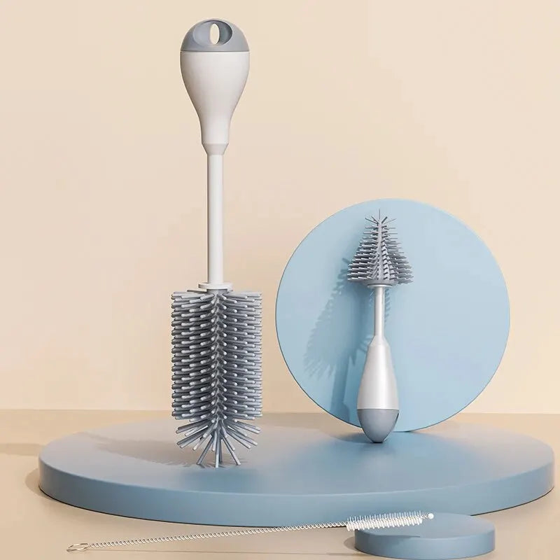 Silicone Bottle Brush Set — 5-Piece