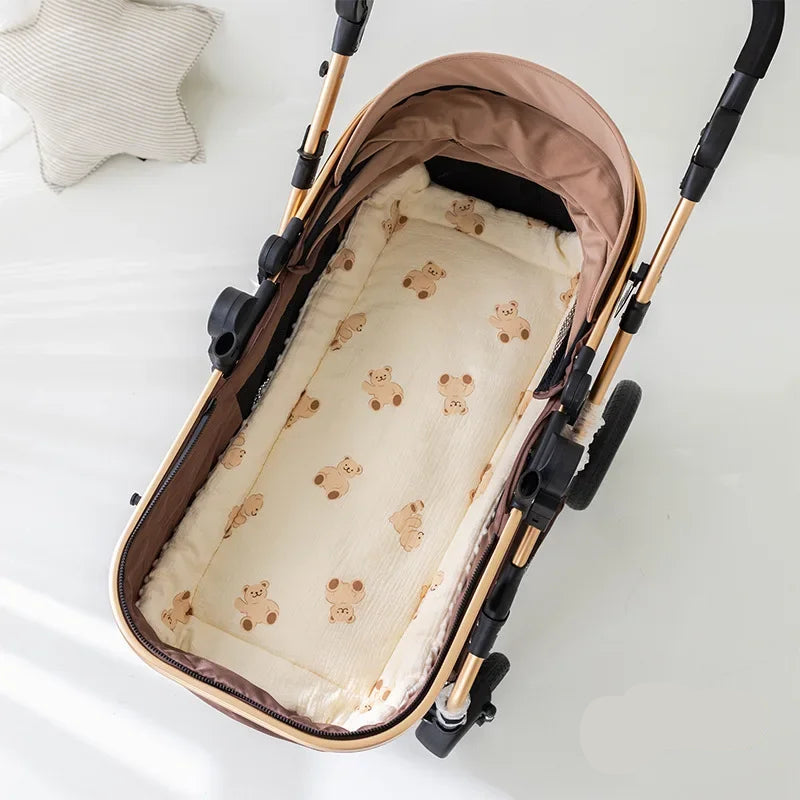 Baby Stroller Seat Liner — Soft Cotton