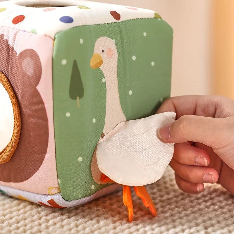 Montessori Tissue Box — Baby Sensory Play