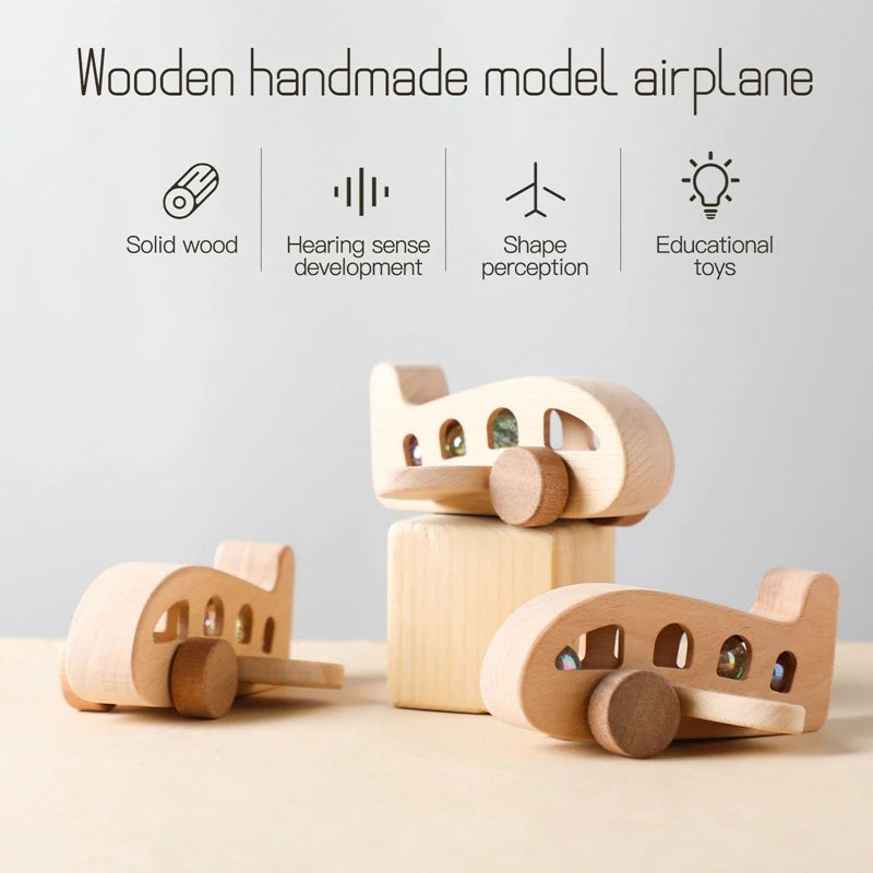 Montessori Plane Toy – Sensory Bead
