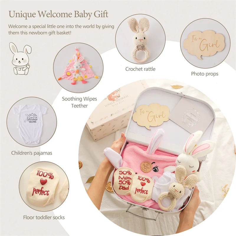 Welcome Little One — Baby Gift Suitcase
