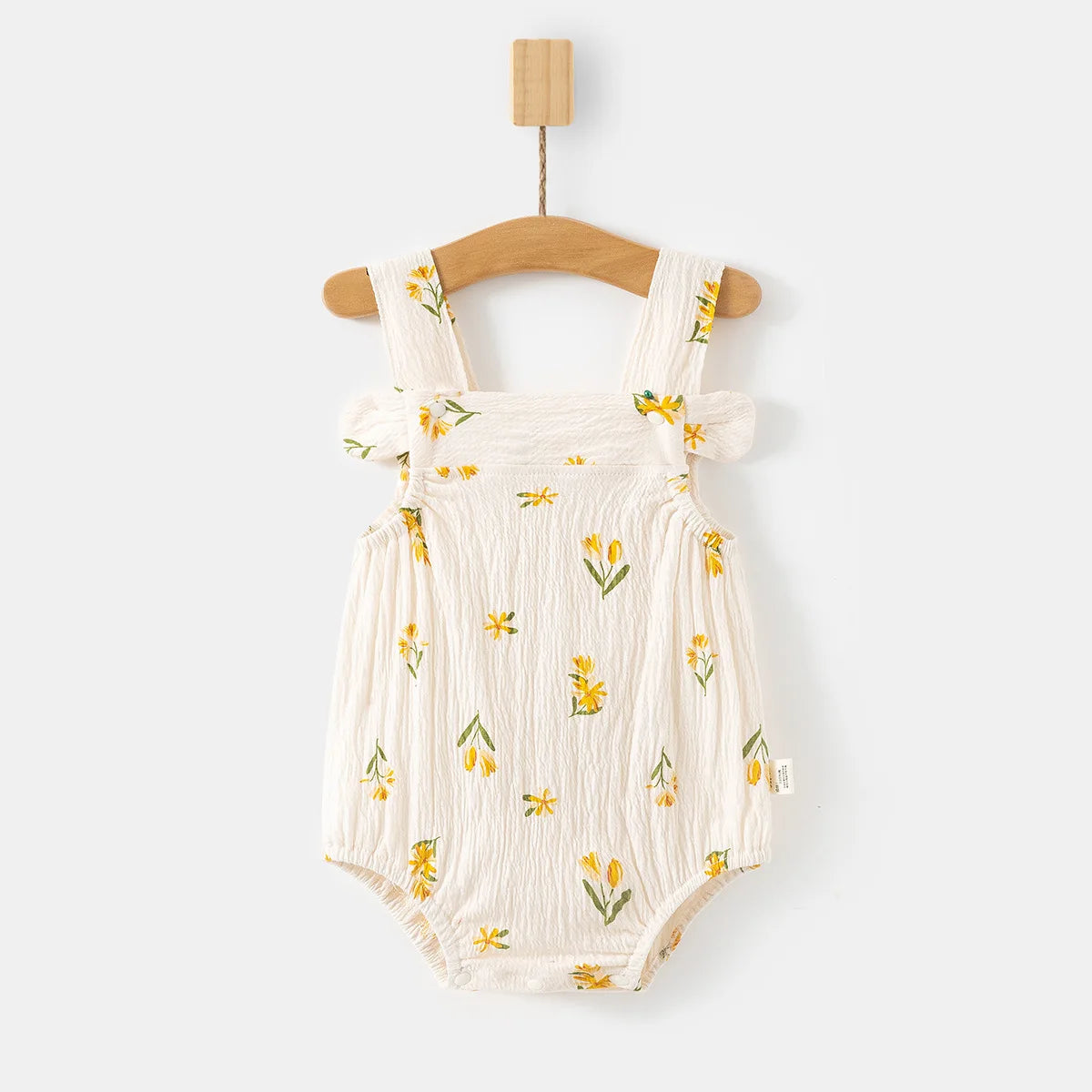 Cotton Baby Romper — Sleeveless Summer