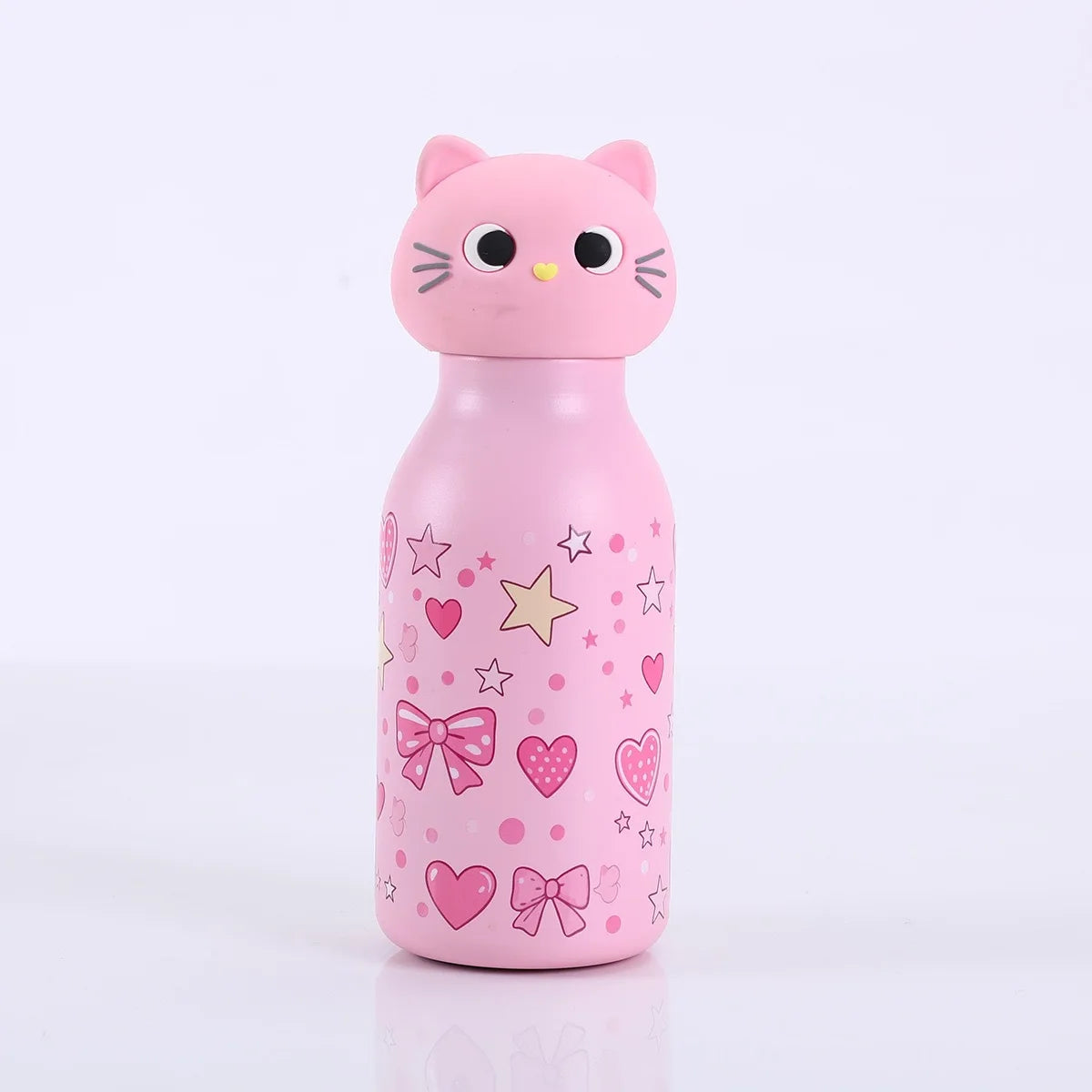Cat Thermos Bottle — Detachable Straw Design