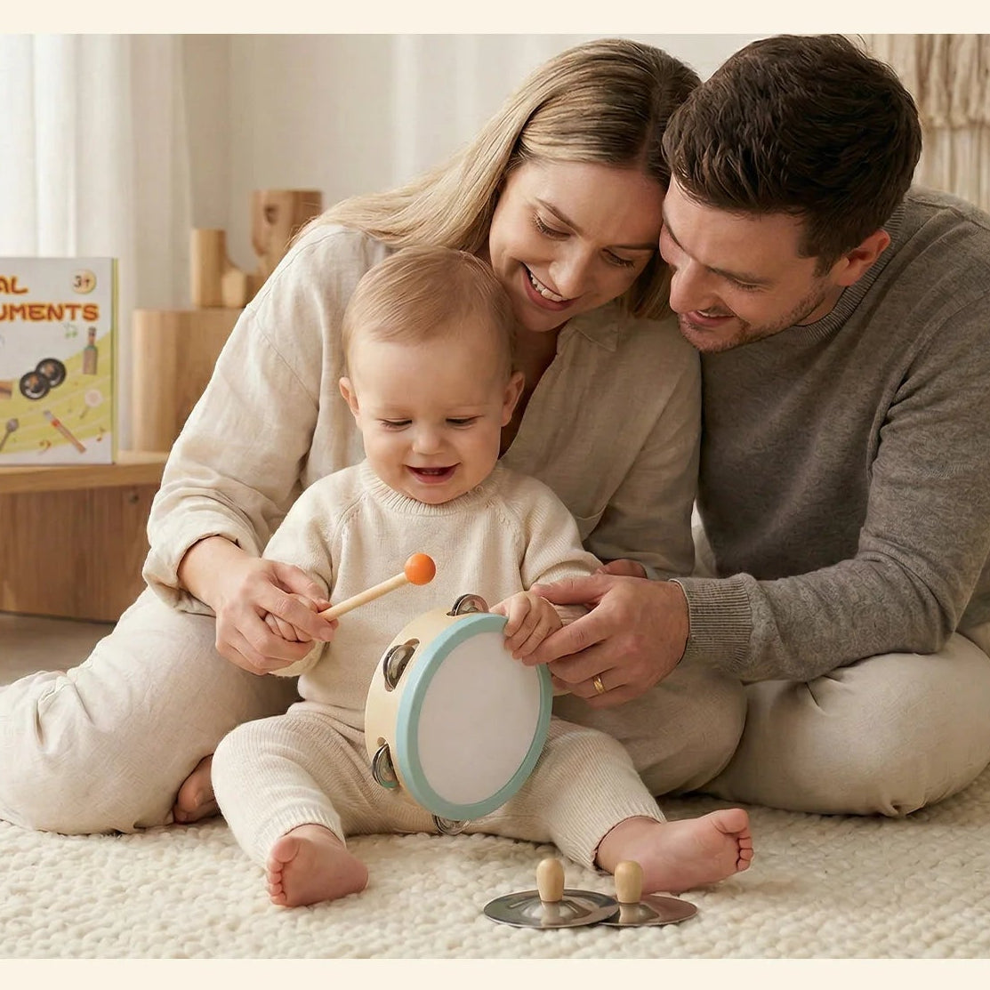 Montessori Wooden Music Set — 10 Pieces