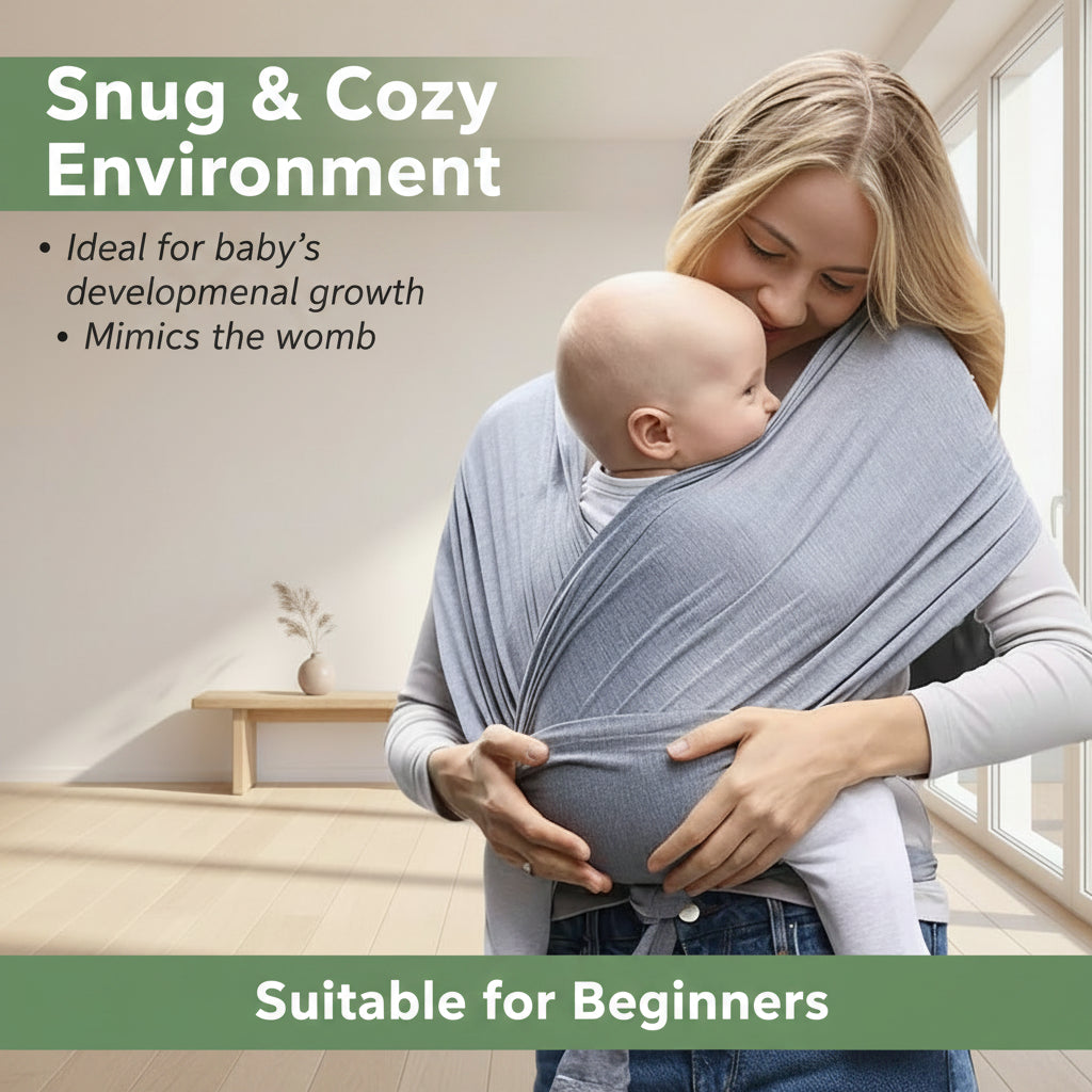 Soft Cotton Wrap — Ergonomic Carrier