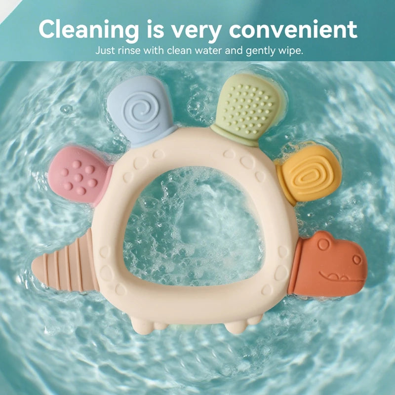 Silicone Baby Teether — Toy for Teething Relief